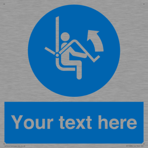 Custom Mandatory: Open safety bar of chairlift